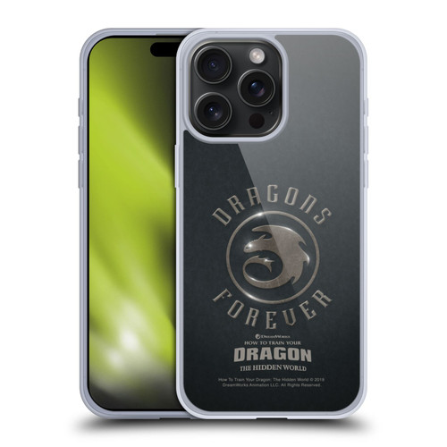 How To Train Your Dragon III Icon Art Forever Soft Gel Case for Apple iPhone 15 Pro Max