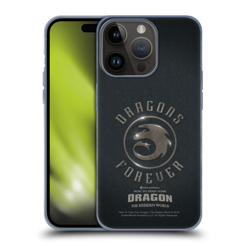 How To Train Your Dragon III Icon Art Forever Soft Gel Case for Apple iPhone 15 Pro