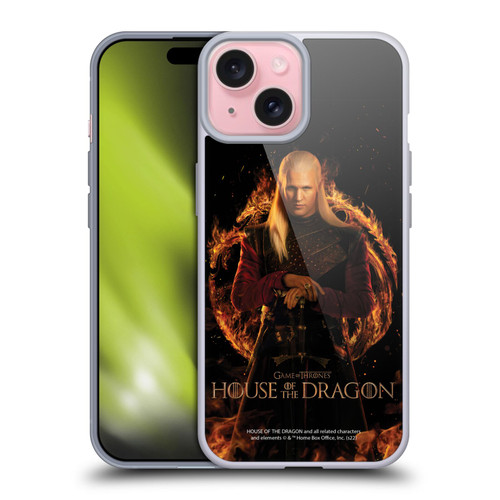 House Of The Dragon: Television Series Key Art Daemon Soft Gel Case for Apple iPhone 15