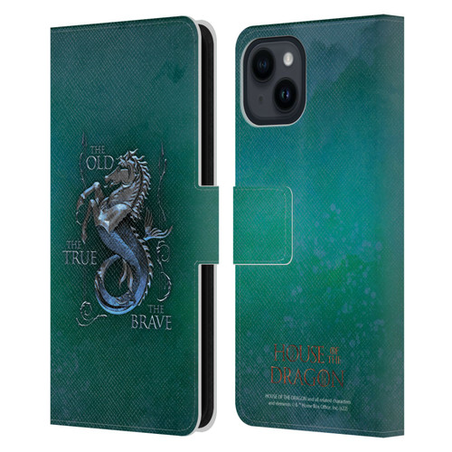 House Of The Dragon: Television Series Key Art Velaryon Leather Book Wallet Case Cover For Apple iPhone 15