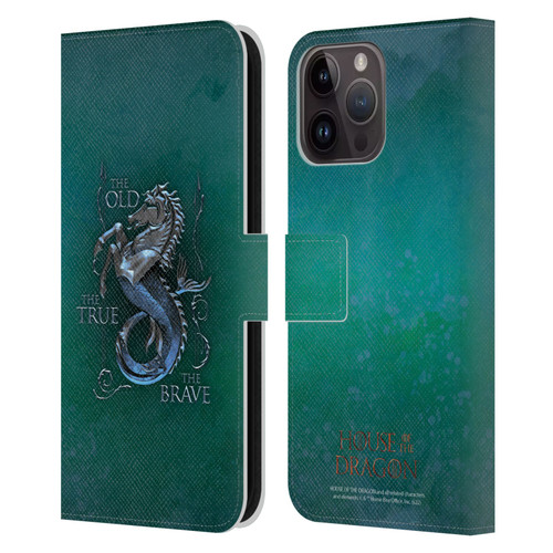 House Of The Dragon: Television Series Key Art Velaryon Leather Book Wallet Case Cover For Apple iPhone 15 Pro Max
