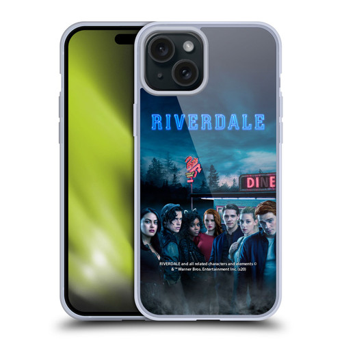 Riverdale Graphics 2 Group Poster 3 Soft Gel Case for Apple iPhone 15 Plus