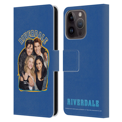 Riverdale Art Riverdale Cast 2 Leather Book Wallet Case Cover For Apple iPhone 15 Pro