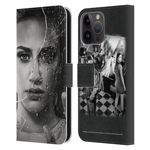 Riverdale Broken Glass Portraits Betty Cooper Leather Book Wallet Case Cover For Apple iPhone 15 Pro Max