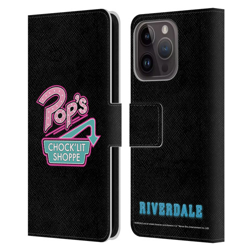 Riverdale Graphic Art Pop's Leather Book Wallet Case Cover For Apple iPhone 15 Pro