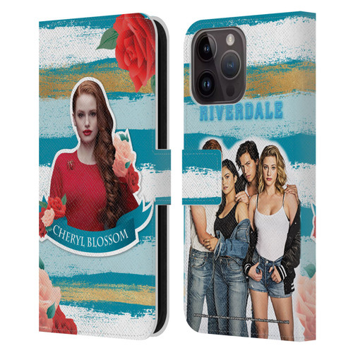 Riverdale Graphics Cheryl Blossom Leather Book Wallet Case Cover For Apple iPhone 15 Pro Max