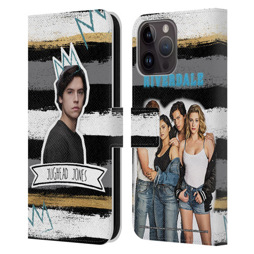 Riverdale Graphics Jughead Jones Leather Book Wallet Case Cover For Apple iPhone 15 Pro Max