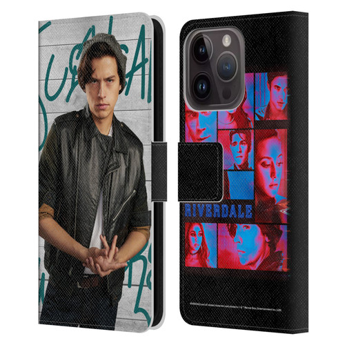 Riverdale Posters Jughead Jones 3 Leather Book Wallet Case Cover For Apple iPhone 15 Pro