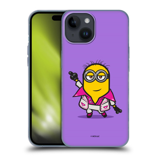 Minions Rise of Gru(2021) 70's Phil Soft Gel Case for Apple iPhone 15