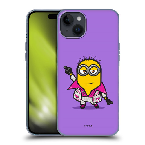 Minions Rise of Gru(2021) 70's Phil Soft Gel Case for Apple iPhone 15 Plus