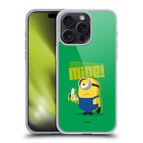 Minions Rise of Gru(2021) 70's Banana Soft Gel Case for Apple iPhone 15 Pro Max