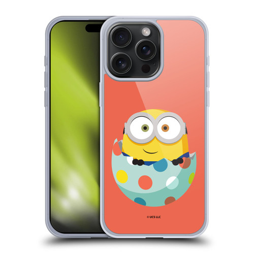 Minions Rise of Gru(2021) Easter 2021 Bob Egg Soft Gel Case for Apple iPhone 15 Pro Max