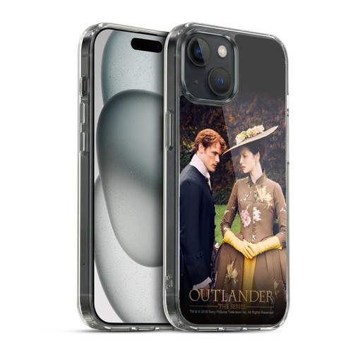 Outlander Characters Jamie And Claire Soft Gel Case for Apple iPhone 15 & MagSafe