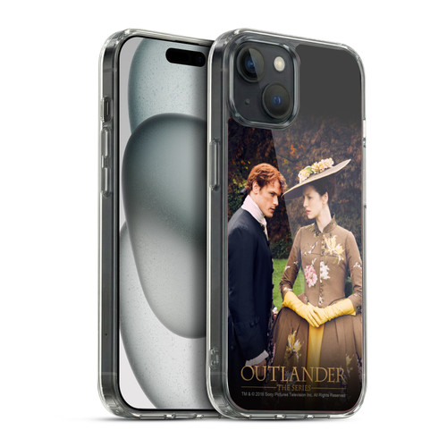 Outlander Characters Jamie And Claire Soft Gel Case for Apple iPhone 15 Plus & MagSafe