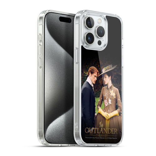 Outlander Characters Jamie And Claire Soft Gel Case for Apple iPhone 15 Pro Max & MagSafe