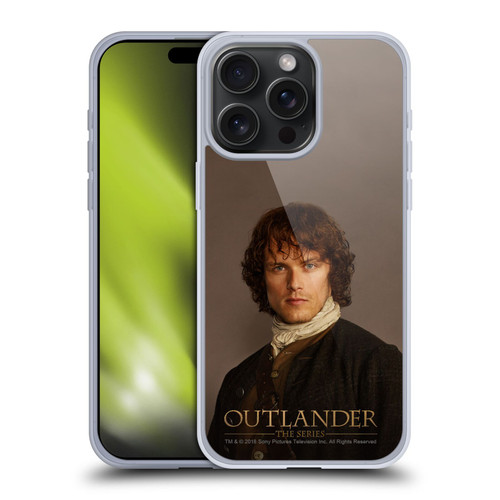 Outlander Characters Jamie Traditional Soft Gel Case for Apple iPhone 15 Pro Max