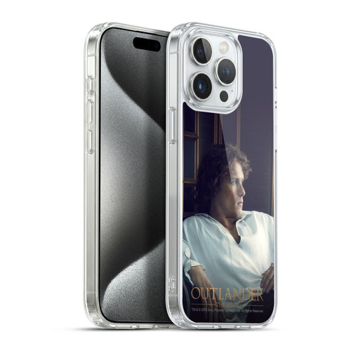 Outlander Characters Jamie White Shirt Soft Gel Case for Apple iPhone 15 Pro Max & MagSafe