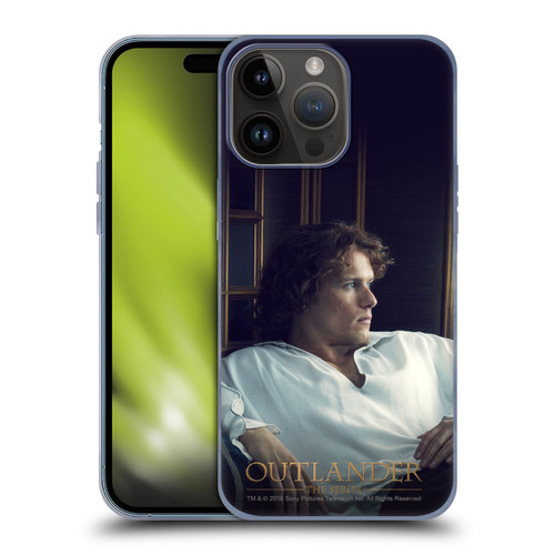 Outlander Characters Jamie White Shirt Soft Gel Case for Apple iPhone 15 Pro Max