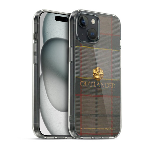 Outlander Tartans Fraser Soft Gel Case for Apple iPhone 15 & MagSafe