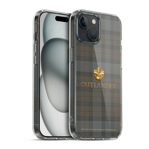 Outlander Tartans Plaid Soft Gel Case for Apple iPhone 15 & MagSafe