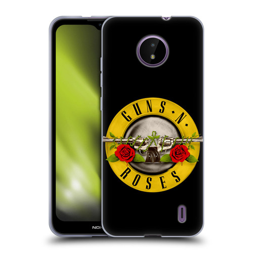 Guns N' Roses Key Art Bullet Logo Soft Gel Case for Nokia C10 / C20
