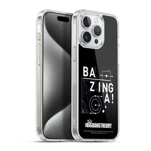 The Big Bang Theory Bazinga Physics Soft Gel Case for Apple iPhone 15 Pro Max & MagSafe