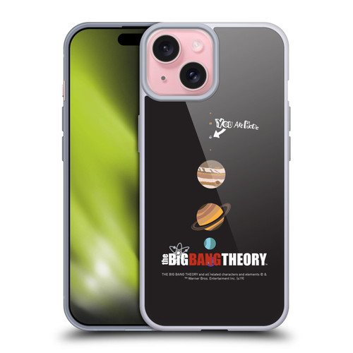The Big Bang Theory Graphic Arts Earth Soft Gel Case for Apple iPhone 15