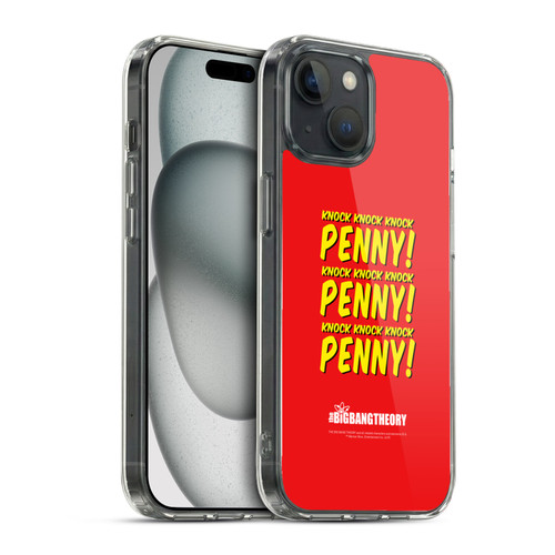 The Big Bang Theory Iconic Sheldon Knock Soft Gel Case for Apple iPhone 15 & MagSafe