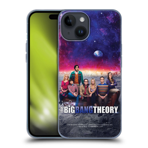 The Big Bang Theory Key Art Season 11 A Soft Gel Case for Apple iPhone 15
