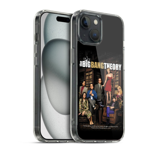 The Big Bang Theory Key Art Season 9 Soft Gel Case for Apple iPhone 15 & MagSafe