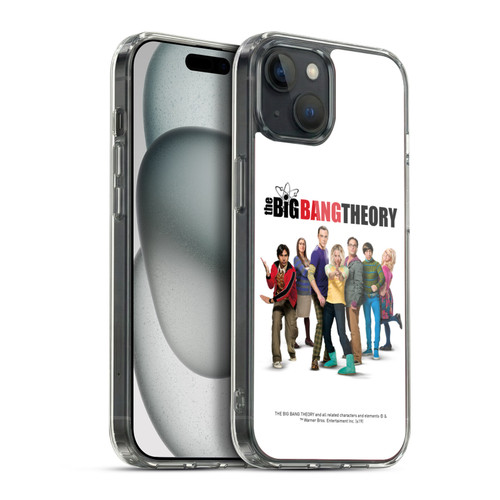 The Big Bang Theory Key Art Season 10 Soft Gel Case for Apple iPhone 15 Plus & MagSafe