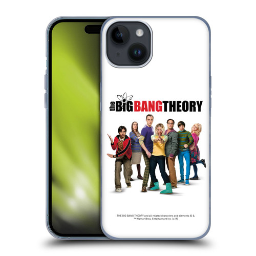 The Big Bang Theory Key Art Season 10 Soft Gel Case for Apple iPhone 15 Plus