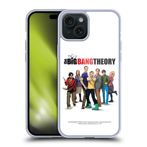 The Big Bang Theory Key Art Season 10 Soft Gel Case for Apple iPhone 15 Plus