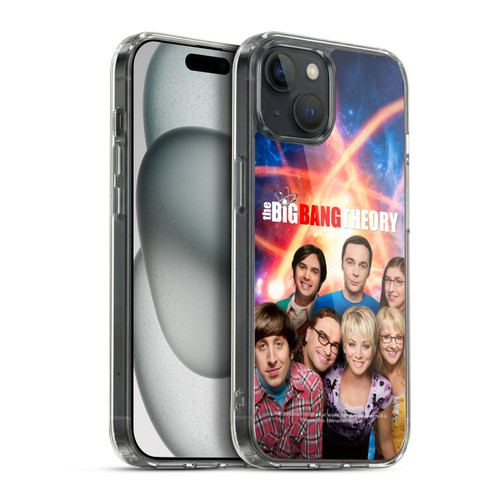 The Big Bang Theory Key Art Season 8 Soft Gel Case for Apple iPhone 15 Plus & MagSafe
