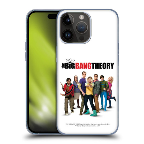 The Big Bang Theory Key Art Season 10 Soft Gel Case for Apple iPhone 15 Pro Max