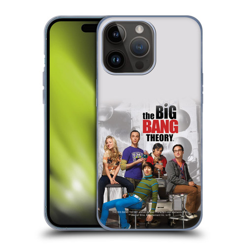 The Big Bang Theory Key Art Season 3 Soft Gel Case for Apple iPhone 15 Pro Max