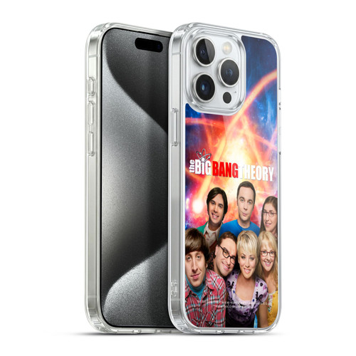 The Big Bang Theory Key Art Season 8 Soft Gel Case for Apple iPhone 15 Pro Max & MagSafe