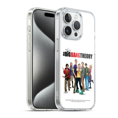 The Big Bang Theory Key Art Season 10 Soft Gel Case for Apple iPhone 15 Pro & MagSafe