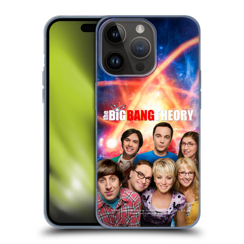 The Big Bang Theory Key Art Season 8 Soft Gel Case for Apple iPhone 15 Pro