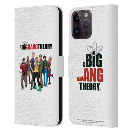 The Big Bang Theory Key Art Season 10 Leather Book Wallet Case Cover For Apple iPhone 15 Pro Max