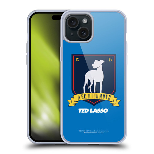 Ted Lasso Season 1 Graphics A.F.C Richmond Soft Gel Case for Apple iPhone 15 Plus