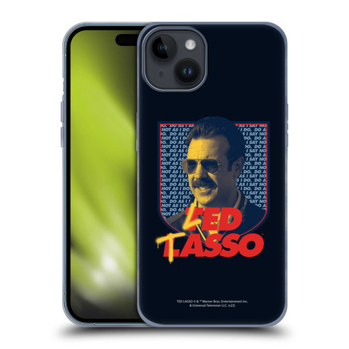 Ted Lasso Season 2 Graphics Ted Soft Gel Case for Apple iPhone 15 Plus