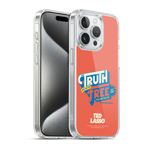 Ted Lasso Season 2 Graphics Truth Soft Gel Case for Apple iPhone 15 Pro & MagSafe