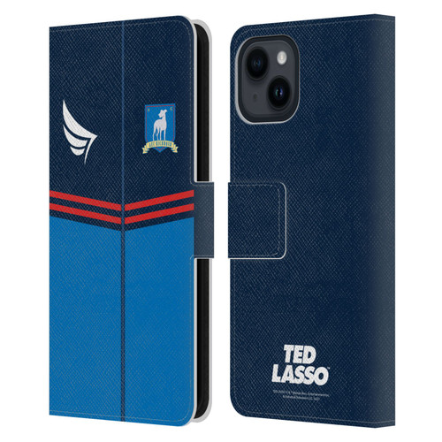 Ted Lasso Season 1 Graphics Jacket Leather Book Wallet Case Cover For Apple iPhone 15