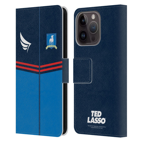 Ted Lasso Season 1 Graphics Jacket Leather Book Wallet Case Cover For Apple iPhone 15 Pro