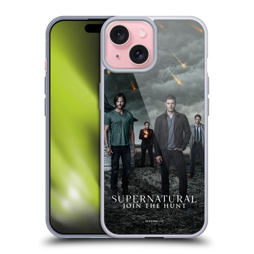 Supernatural Key Art Season 12 Group Soft Gel Case for Apple iPhone 15 & MagSafe