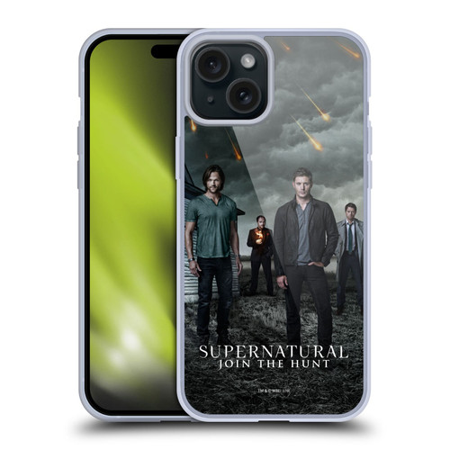 Supernatural Key Art Season 12 Group Soft Gel Case for Apple iPhone 15 Plus & MagSafe
