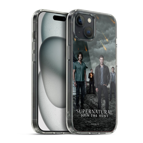 Supernatural Key Art Season 12 Group Soft Gel Case for Apple iPhone 15 Plus & MagSafe