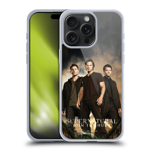 Supernatural Key Art Sam, Dean & Castiel 2 Soft Gel Case for Apple iPhone 15 Pro Max & MagSafe