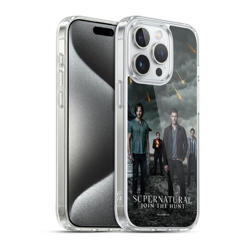Supernatural Key Art Season 12 Group Soft Gel Case for Apple iPhone 15 Pro & MagSafe